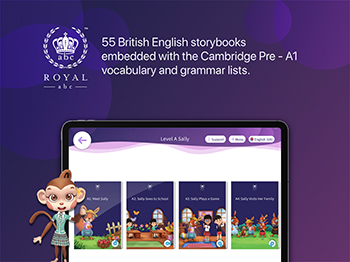 RoyalABC - một sản phẩm giáo dục tiên tiến với những giải pháp học tập đa dạng và thông minh. Với RoyalABC, học tiếng Anh trở nên dễ dàng và thú vị hơn bao giờ hết. Tại đây, trẻ em sẽ được tiếp xúc với ngôn ngữ và văn hóa đa dạng để phát triển tối đa khả năng ngôn ngữ của mình.